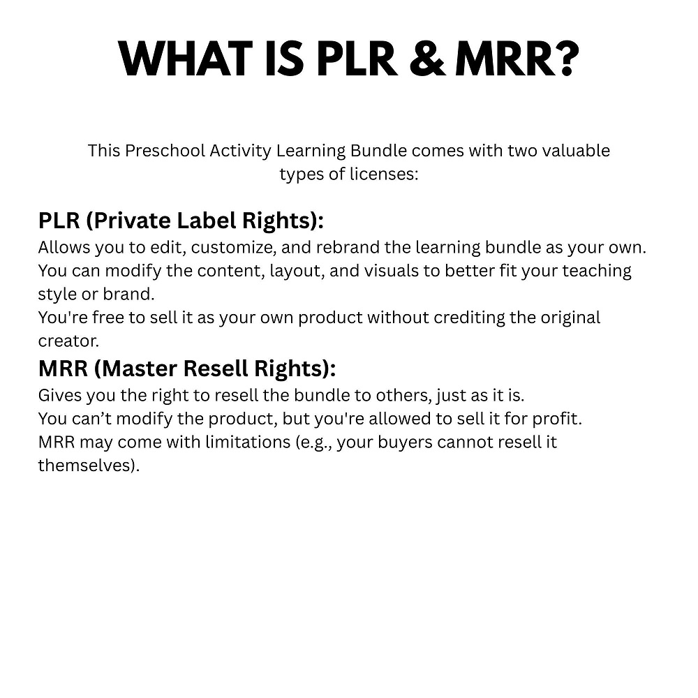 35,500+ Kids Learning Activities Bundle | Educational Worksheets & Coloring Books | PLR + MRR - Image 6